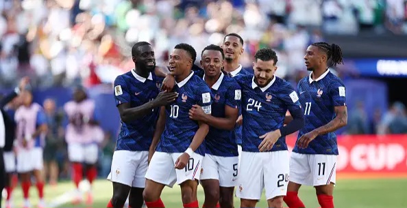World Cup: Mbappe breaks goals record as France cruise past Senegal